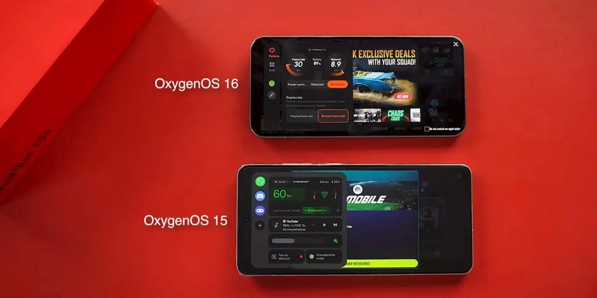 Oxygenos 16 Gaming Mode 2.0