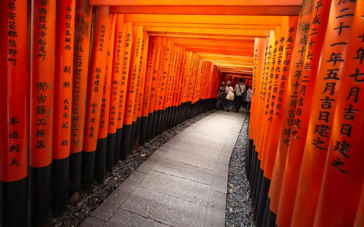 Klook Japan tours Fushimi Inari early morning