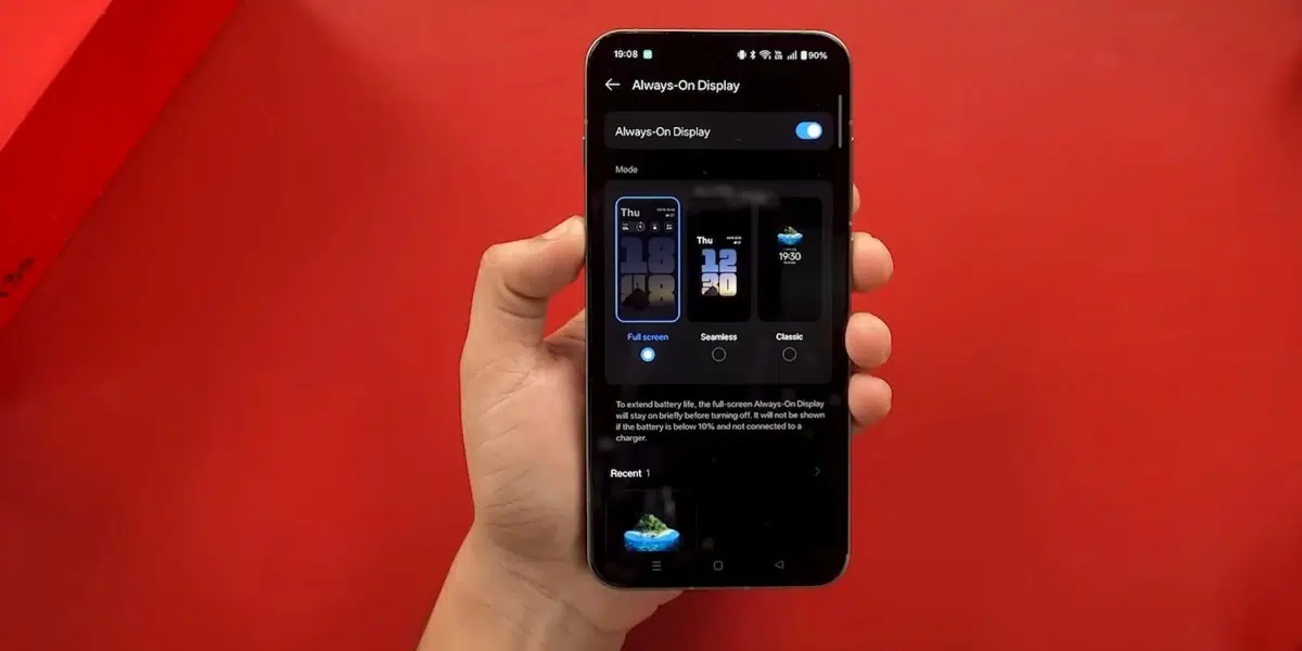 OxygenOS 16 Screen-Off Gestures