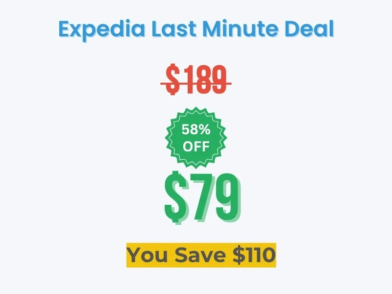 Expedia last minute hotel deals savings