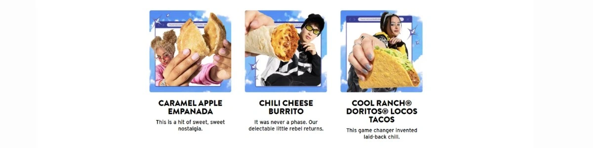 Taco bell New menu