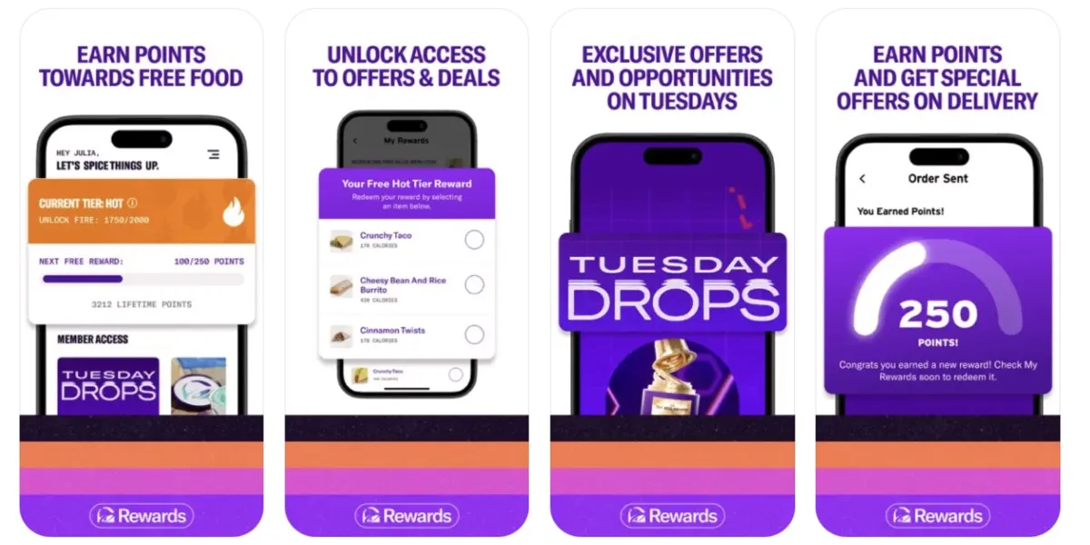 Taco Bell mobile app