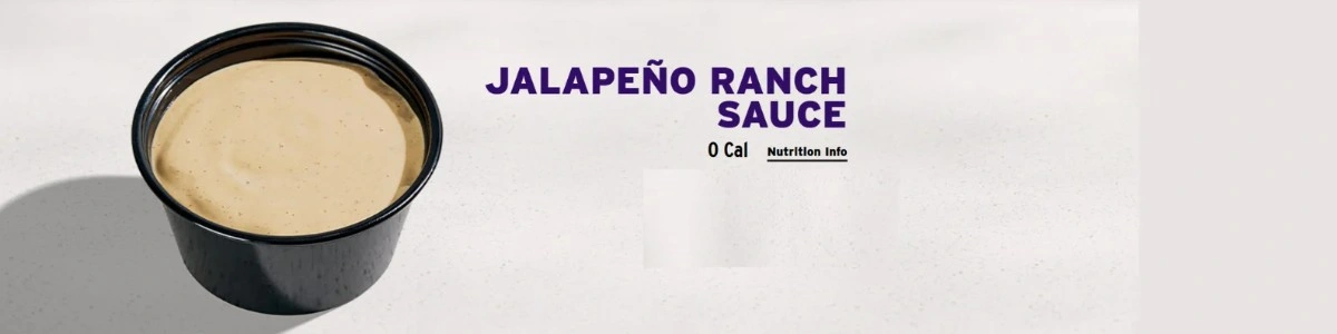 Taco Bell Crispy Chicken Nuggets 2025 Jalapeño Ranch sauce